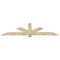 Ekena Millwork Kennewick Rough Sawn Timber Gable Bracket, Douglas Fir, 108"W x 22"H x 6"D x 6"F, 5/12 Pitch GBW108X22X0606KEN00RDF - alternate 1